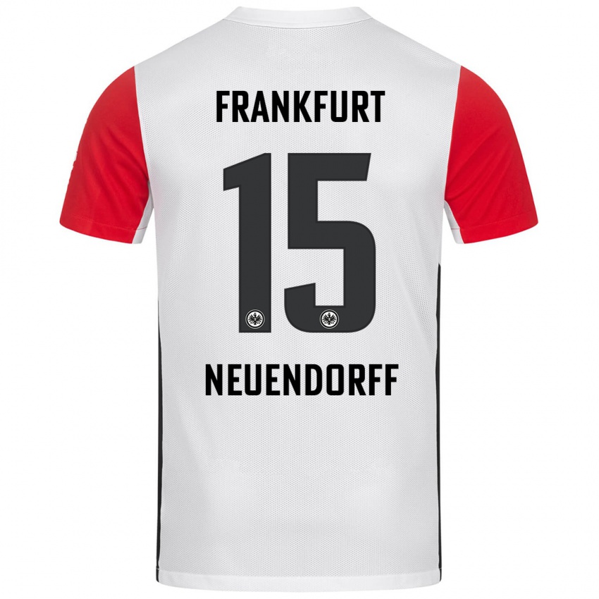 Kinderen Nilo Neuendorff #15 Wit Rood Thuisshirt Thuistenue 2024/25 T-Shirt