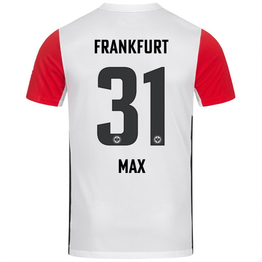 Kinderen Philipp Max #31 Wit Rood Thuisshirt Thuistenue 2024/25 T-Shirt