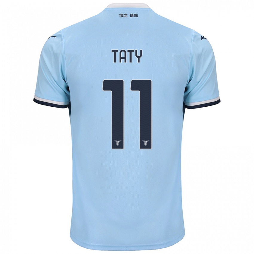 Kinderen Taty Castellanos #11 Blauw Thuisshirt Thuistenue 2024/25 T-Shirt