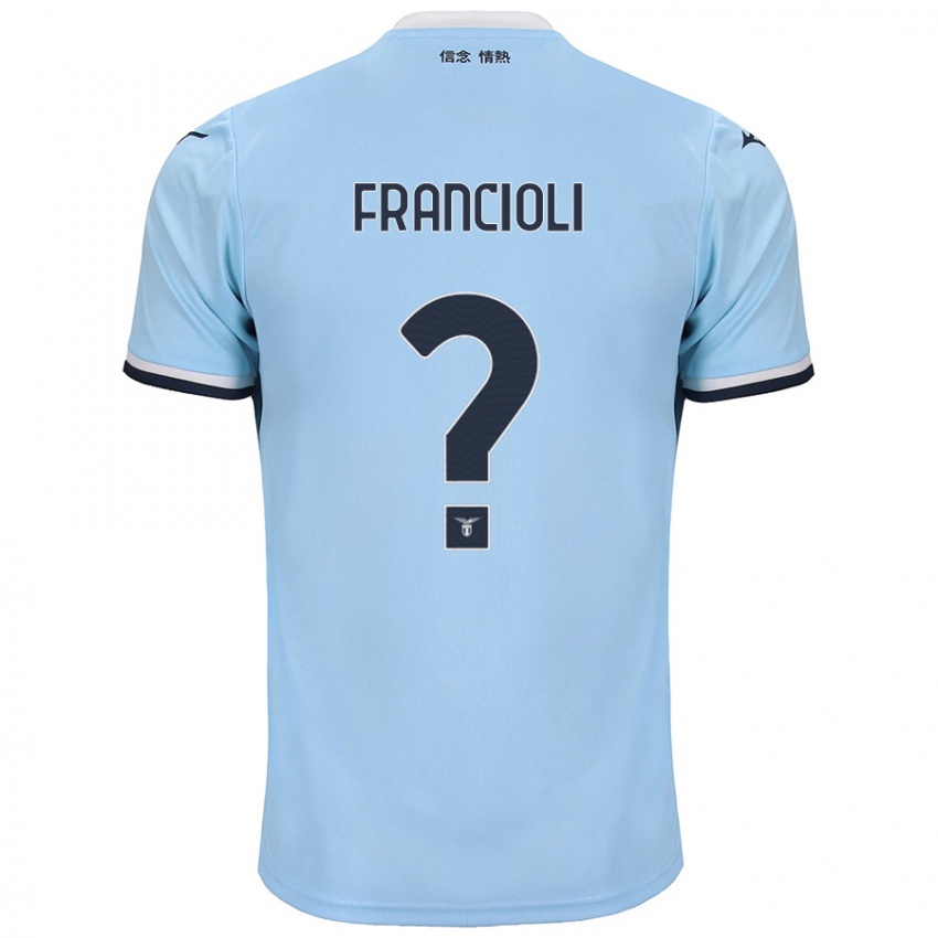 Kinderen Diego Francioli #0 Blauw Thuisshirt Thuistenue 2024/25 T-Shirt