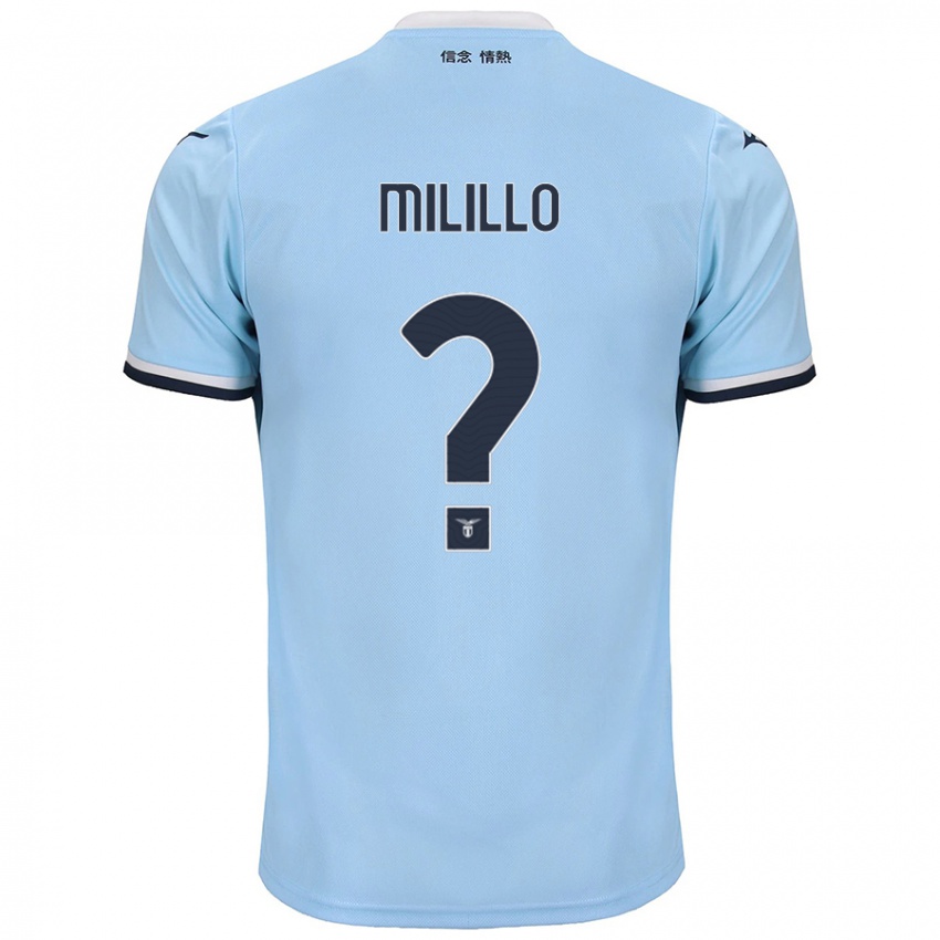 Kinderen Flavio Milillo #0 Blauw Thuisshirt Thuistenue 2024/25 T-Shirt