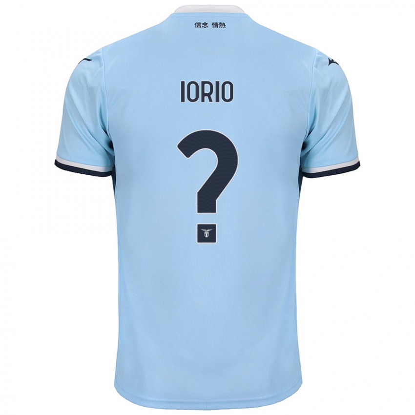 Kinderen Antonio Iorio #0 Blauw Thuisshirt Thuistenue 2024/25 T-Shirt