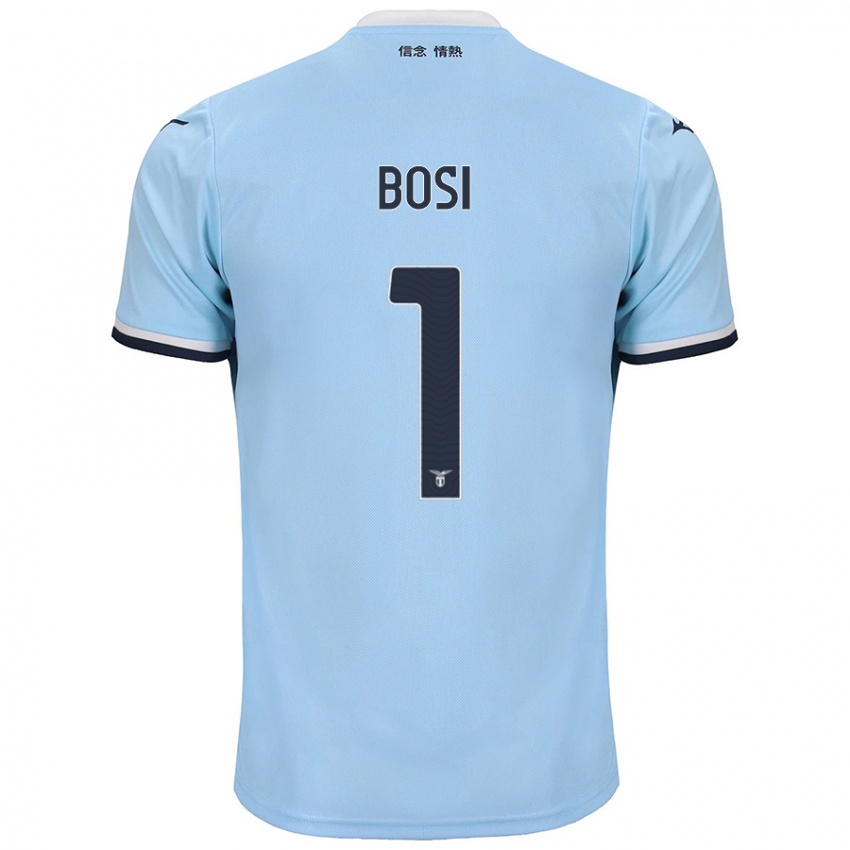 Kinderen Gioele Bosi #1 Blauw Thuisshirt Thuistenue 2024/25 T-Shirt