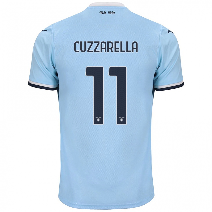 Kinderen Cristian Cuzzarella #11 Blauw Thuisshirt Thuistenue 2024/25 T-Shirt