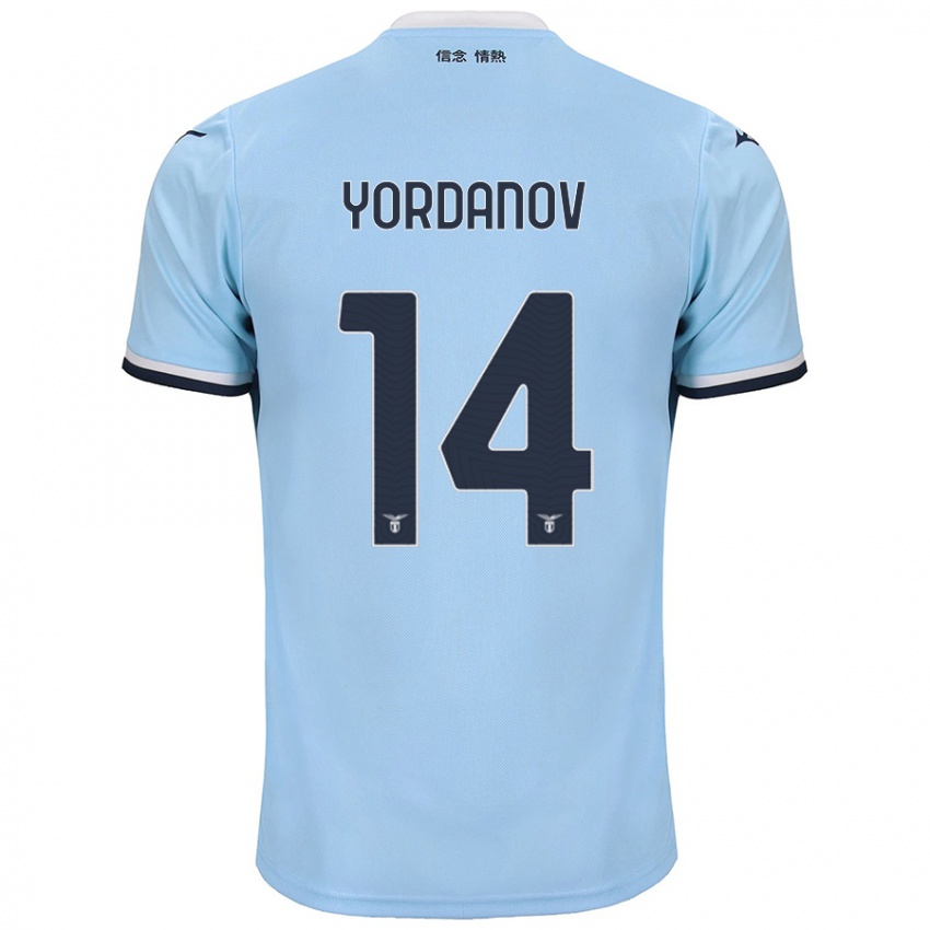 Kinderen Damyan Yordanov #14 Blauw Thuisshirt Thuistenue 2024/25 T-Shirt