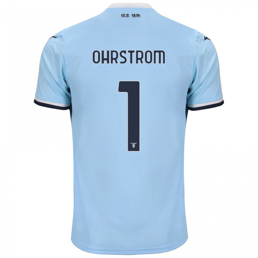 Kinderen Stephanie Ohrstrom #1 Blauw Thuisshirt Thuistenue 2024/25 T-Shirt