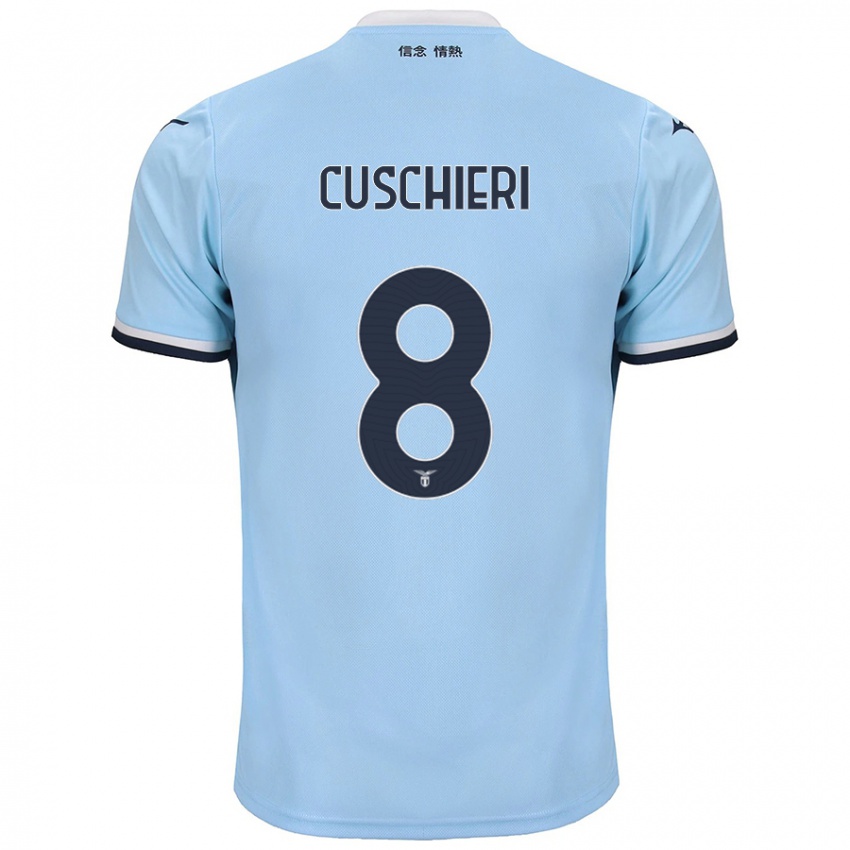 Kinderen Rachel Cuschieri #8 Blauw Thuisshirt Thuistenue 2024/25 T-Shirt