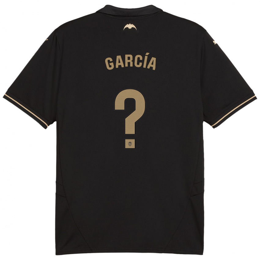 Kinderen Víctor García #0 Zwart Uitshirt Uittenue 2024/25 T-Shirt