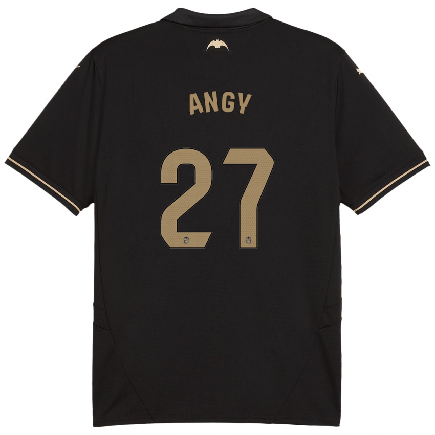 Kinderen Angy #27 Zwart Uitshirt Uittenue 2024/25 T-Shirt