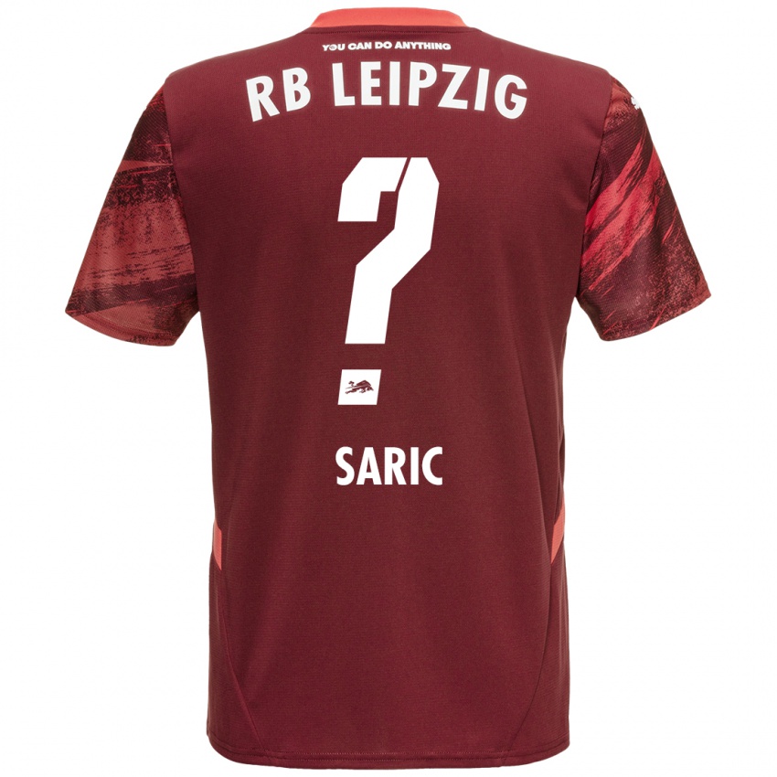 Kinderen Lucio Saric #0 Bordeauxrood Uitshirt Uittenue 2024/25 T-Shirt