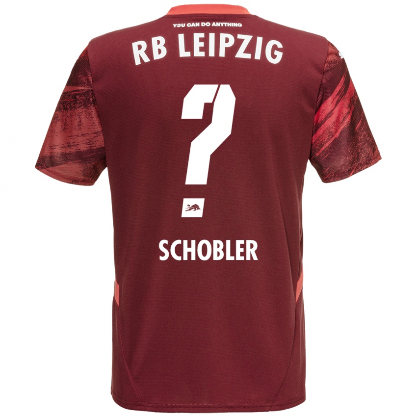 Kinderen Laurin Schößler #0 Bordeauxrood Uitshirt Uittenue 2024/25 T-Shirt