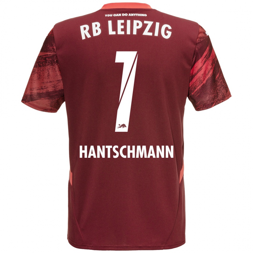 Kinderen Franz Hantschmann #1 Bordeauxrood Uitshirt Uittenue 2024/25 T-Shirt