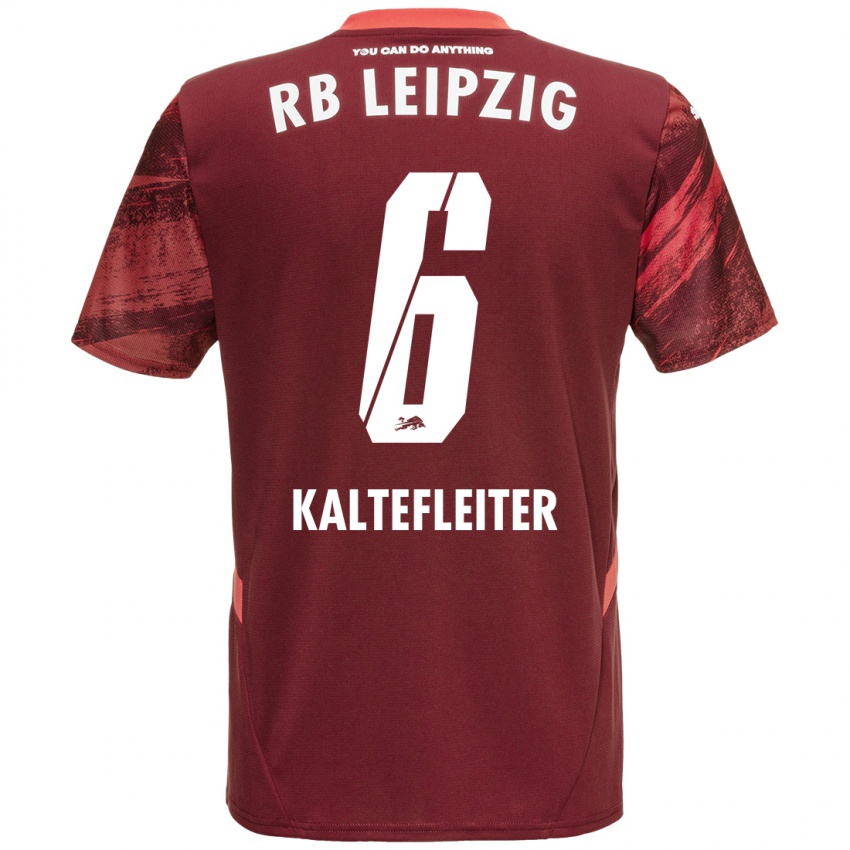 Kinderen Benno Kaltefleiter #6 Bordeauxrood Uitshirt Uittenue 2024/25 T-Shirt