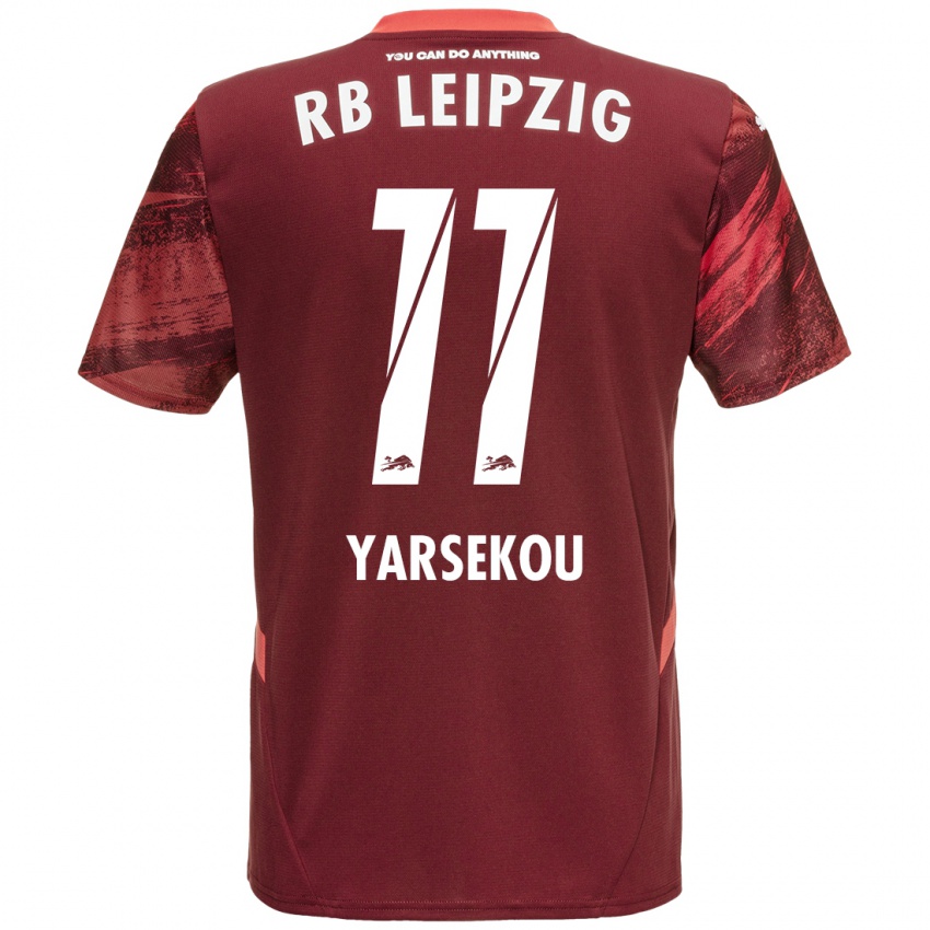 Kinderen Dilane Yarsekou #11 Bordeauxrood Uitshirt Uittenue 2024/25 T-Shirt