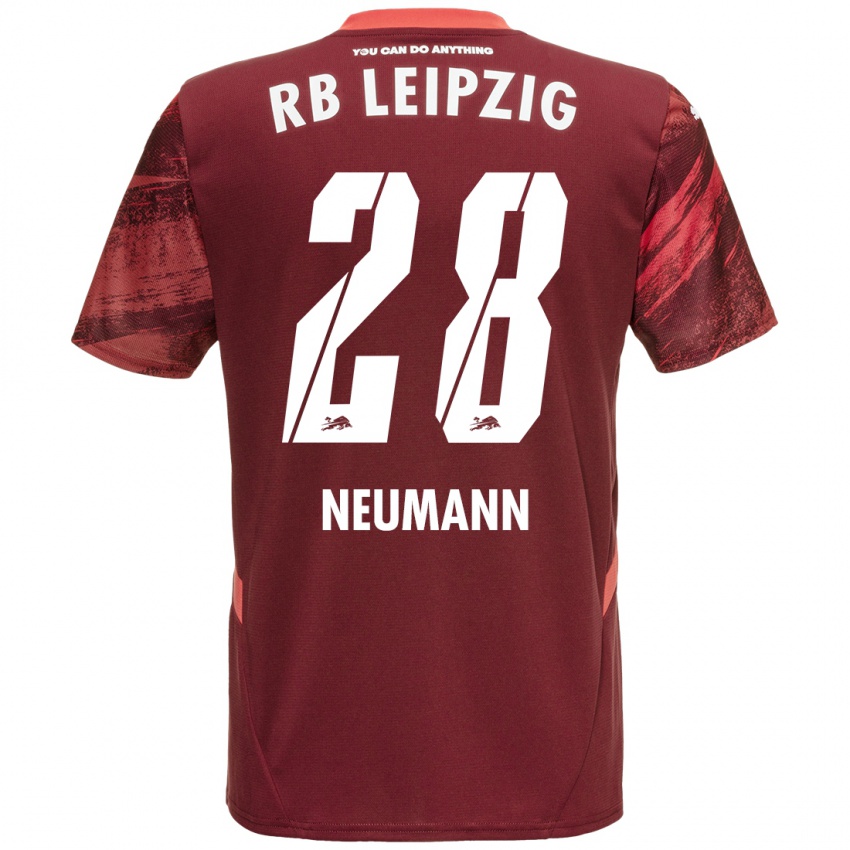 Kinderen Cenny Neumann #28 Bordeauxrood Uitshirt Uittenue 2024/25 T-Shirt