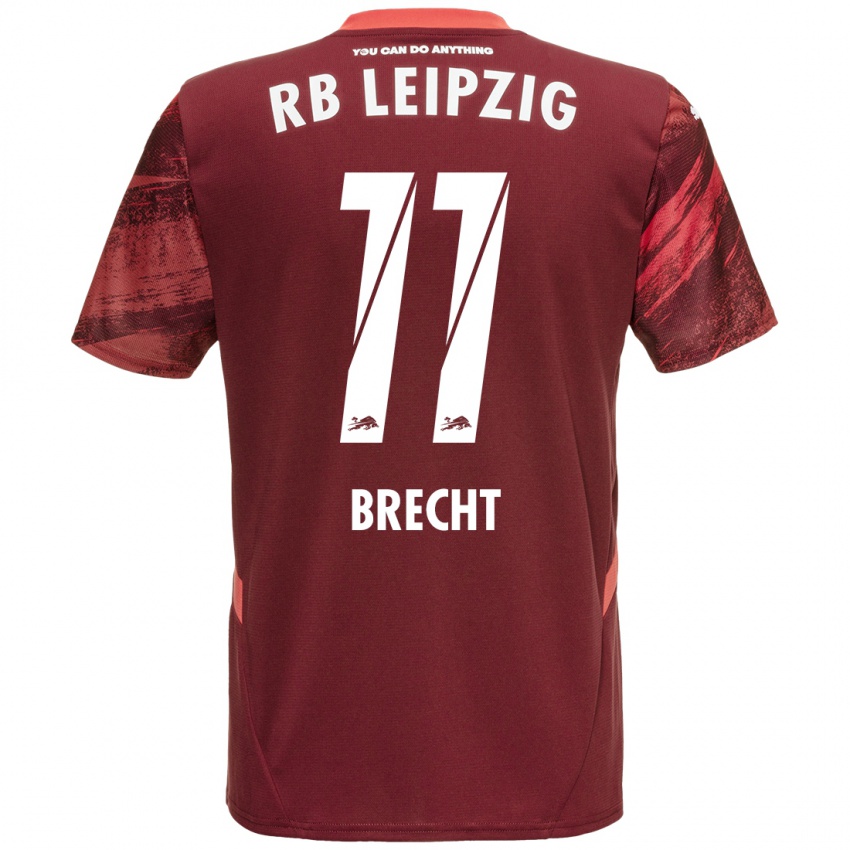 Kinderen Barbara Brecht #11 Bordeauxrood Uitshirt Uittenue 2024/25 T-Shirt