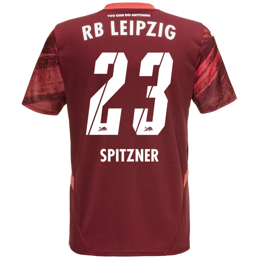 Kinderen Kyra Spitzner #23 Bordeauxrood Uitshirt Uittenue 2024/25 T-Shirt