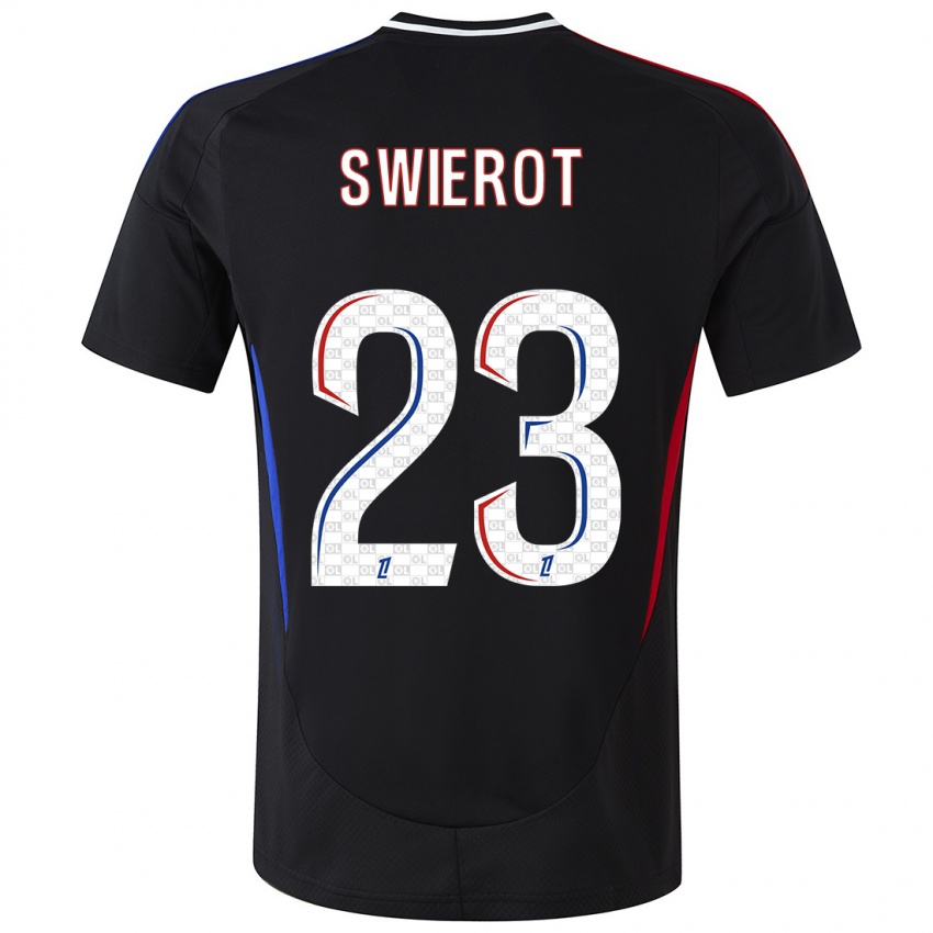 Kinderen Julie Swierot #23 Zwart Uitshirt Uittenue 2024/25 T-Shirt