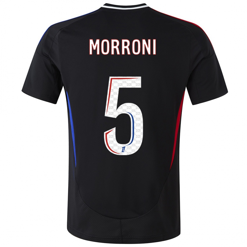 Kinderen Perle Morroni #5 Zwart Uitshirt Uittenue 2024/25 T-Shirt