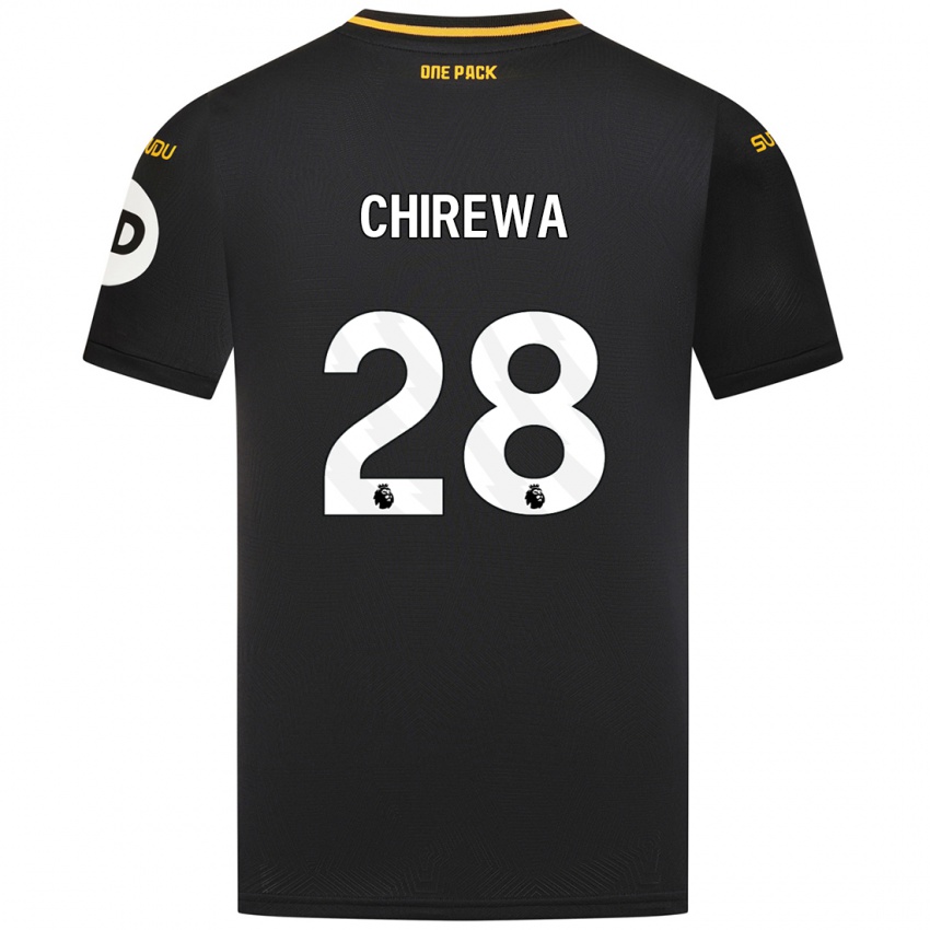 Kinderen Tawanda Chirewa #28 Zwart Uitshirt Uittenue 2024/25 T-Shirt