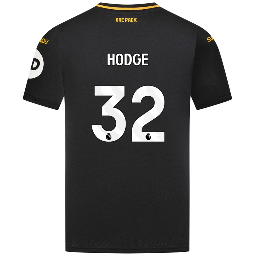 Kinderen Joe Hodge #32 Zwart Uitshirt Uittenue 2024/25 T-Shirt