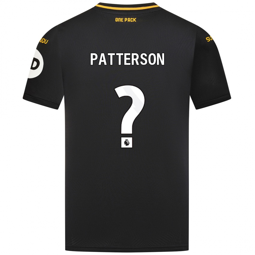 Kinderen Lennon Patterson #0 Zwart Uitshirt Uittenue 2024/25 T-Shirt