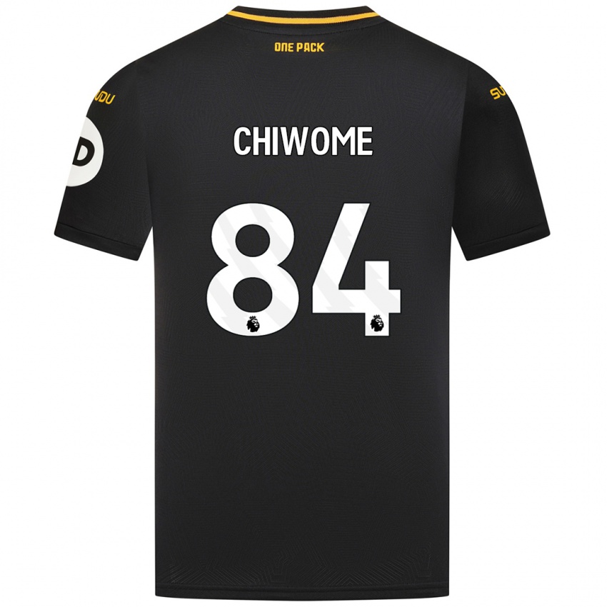 Kinderen Leon Chiwome #84 Zwart Uitshirt Uittenue 2024/25 T-Shirt