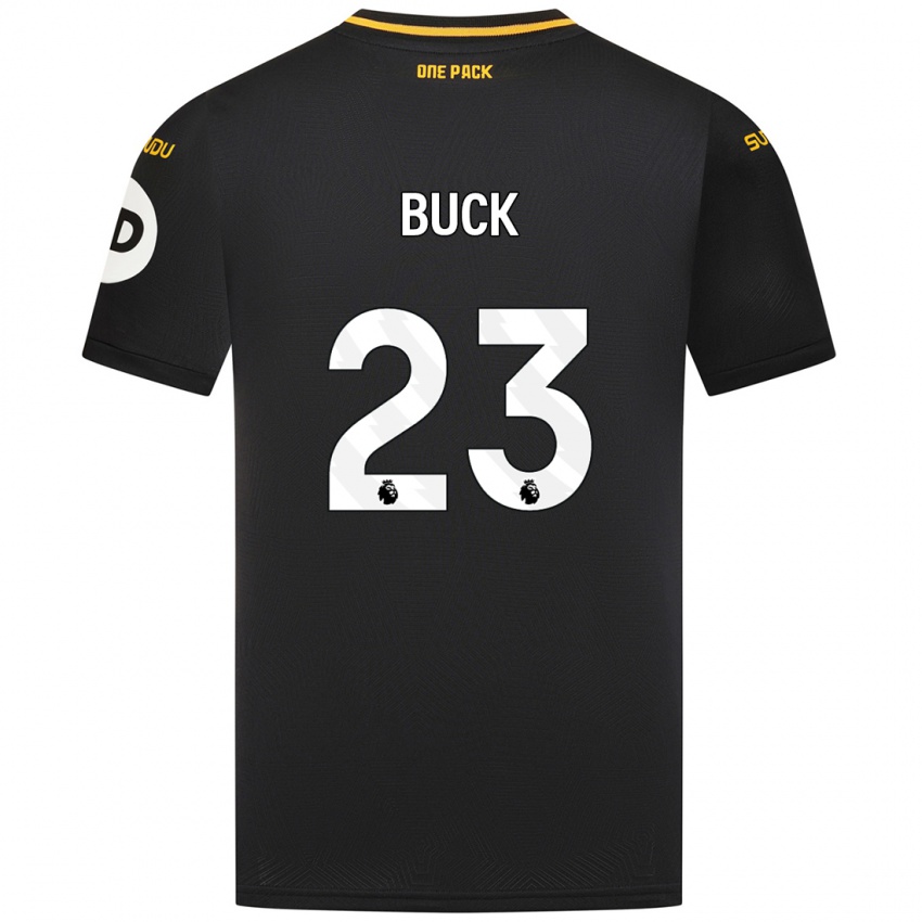 Kinderen Alex Buck #23 Zwart Uitshirt Uittenue 2024/25 T-Shirt