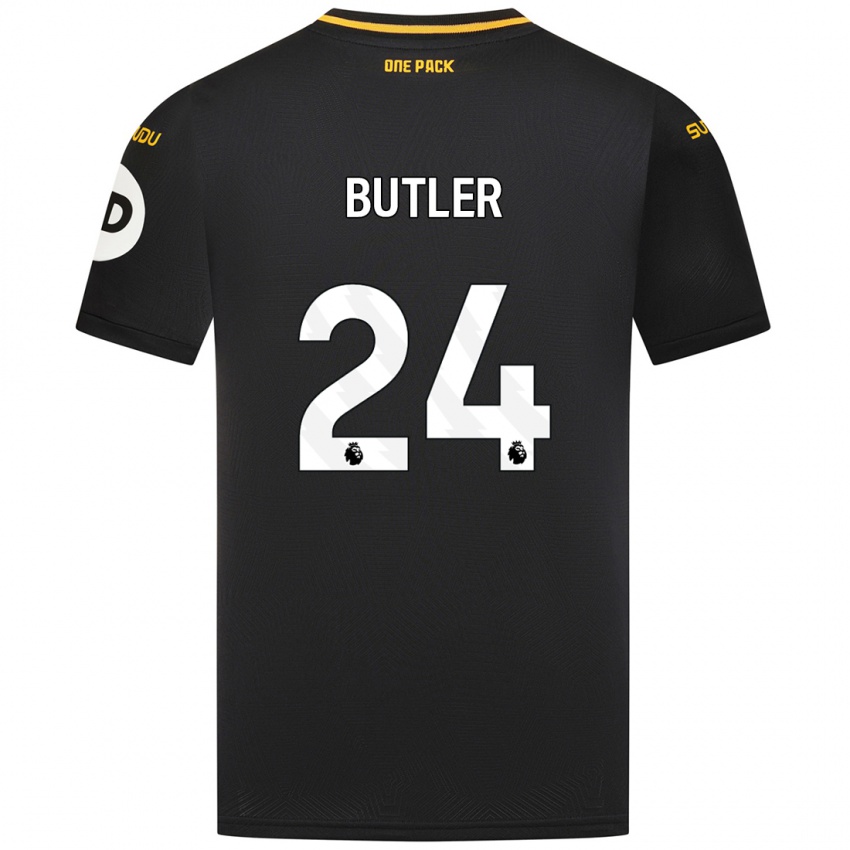 Kinderen Elli Butler #24 Zwart Uitshirt Uittenue 2024/25 T-Shirt