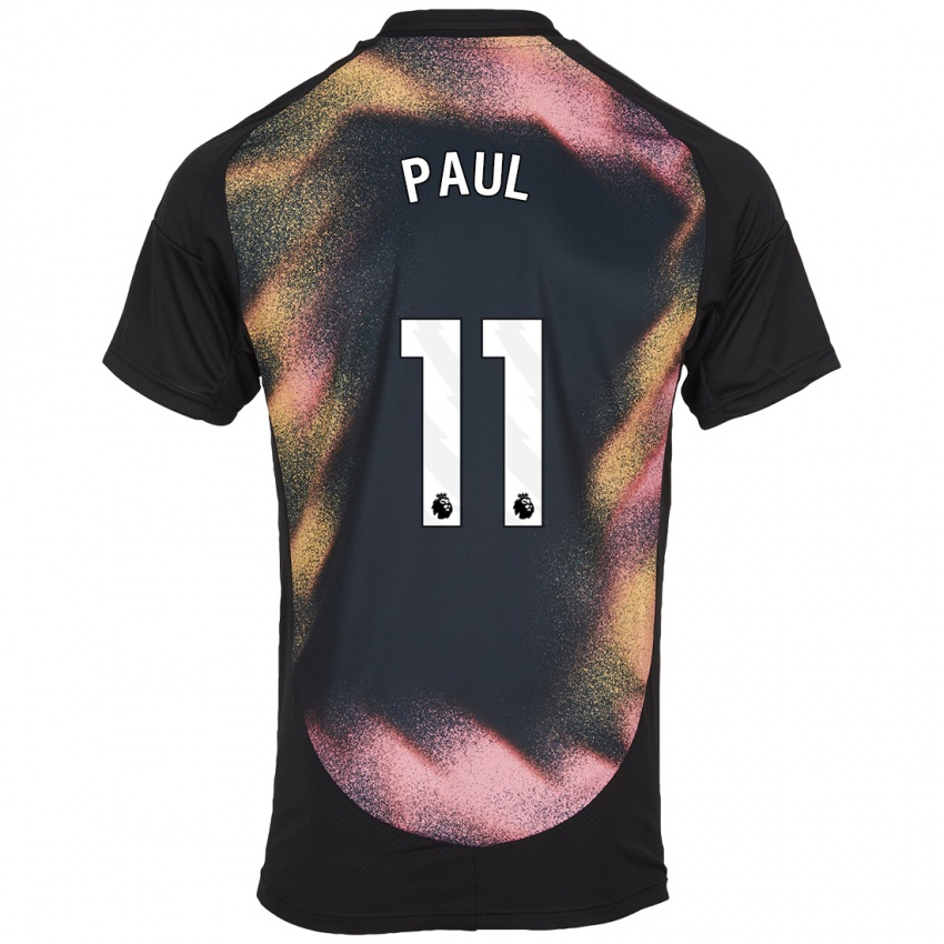 Kinderen Lachante Paul #11 Zwart Wit Uitshirt Uittenue 2024/25 T-Shirt