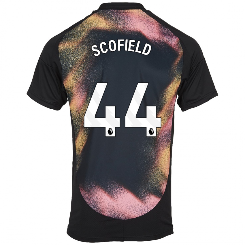 Kinderen Connie Scofield #44 Zwart Wit Uitshirt Uittenue 2024/25 T-Shirt