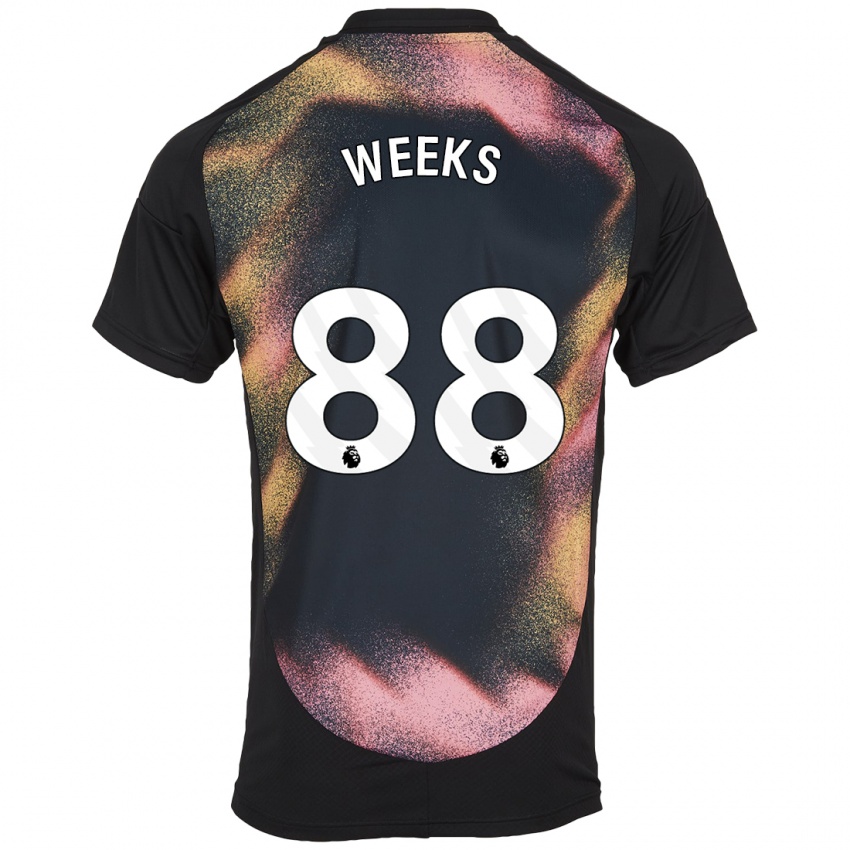 Kinderen Tyler Weeks #88 Zwart Wit Uitshirt Uittenue 2024/25 T-Shirt