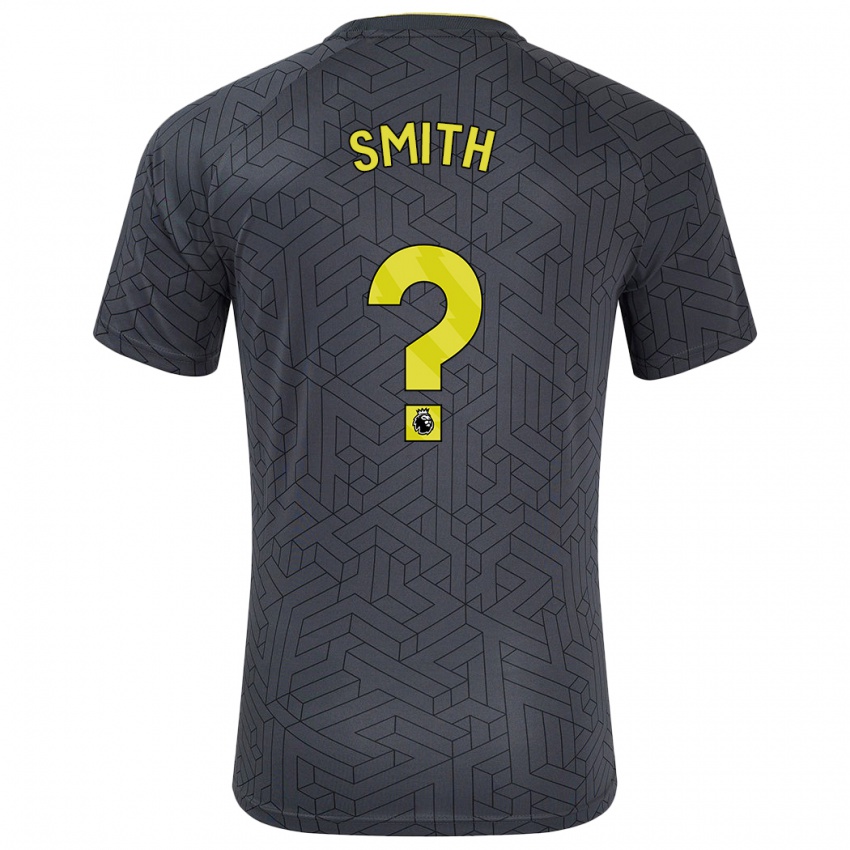 Kinderen Odin Samuels-Smith #0 Zwart Geel Uitshirt Uittenue 2024/25 T-Shirt