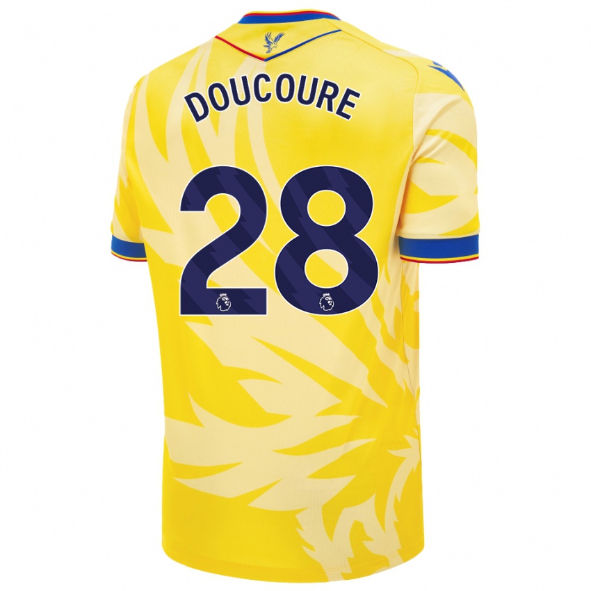 Kinderen Cheick Doucouré #28 Geel Uitshirt Uittenue 2024/25 T-Shirt