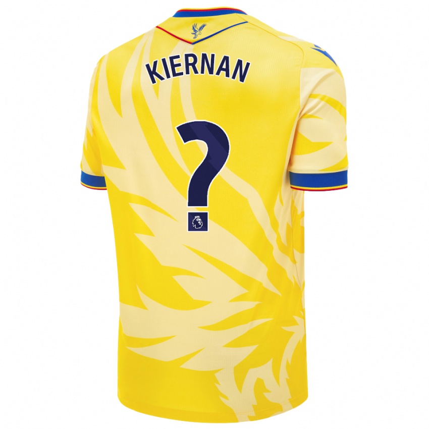 Kinderen Brendan Kiernan #0 Geel Uitshirt Uittenue 2024/25 T-Shirt