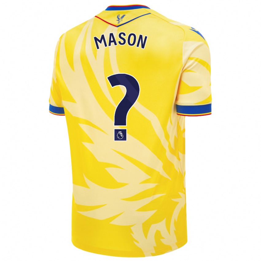 Kinderen Jack Mason #0 Geel Uitshirt Uittenue 2024/25 T-Shirt