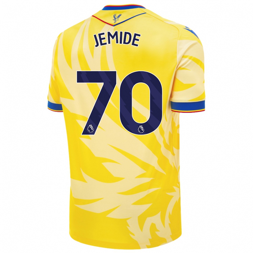 Kinderen Mofe Jemide #70 Geel Uitshirt Uittenue 2024/25 T-Shirt