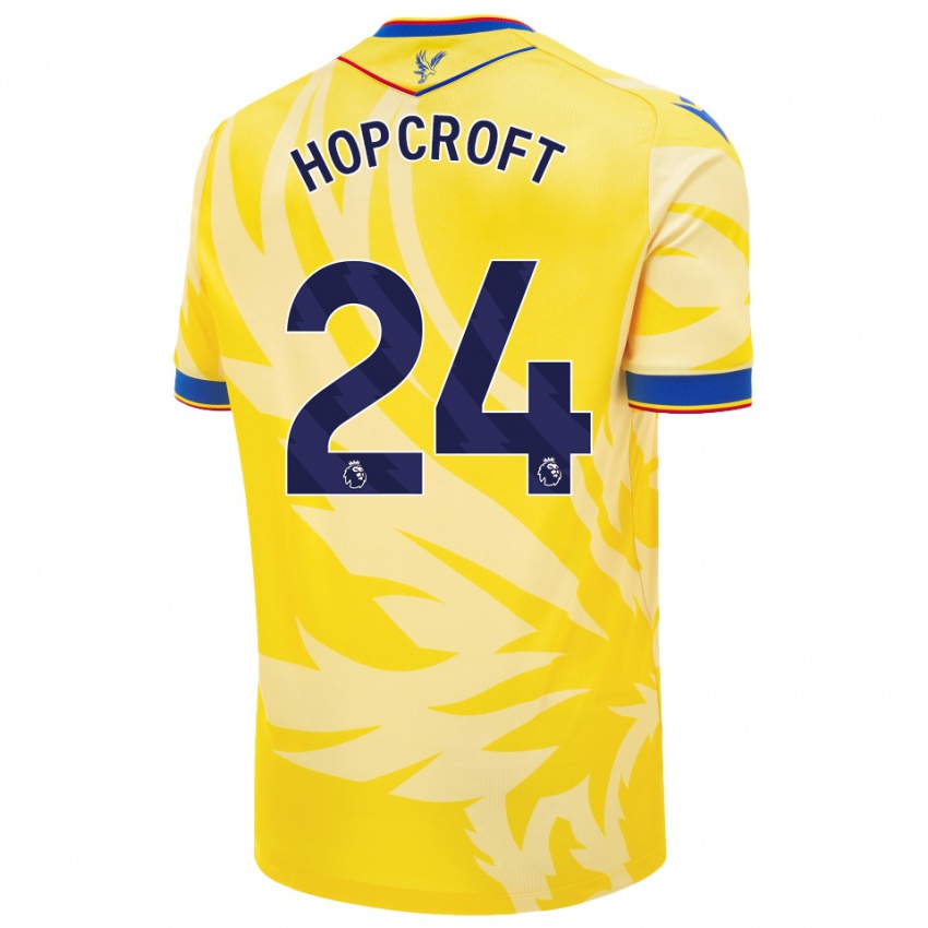 Kinderen Shanade Hopcroft #24 Geel Uitshirt Uittenue 2024/25 T-Shirt