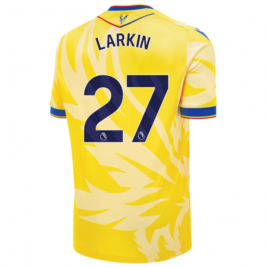 Kinderen Abbie Larkin #27 Geel Uitshirt Uittenue 2024/25 T-Shirt