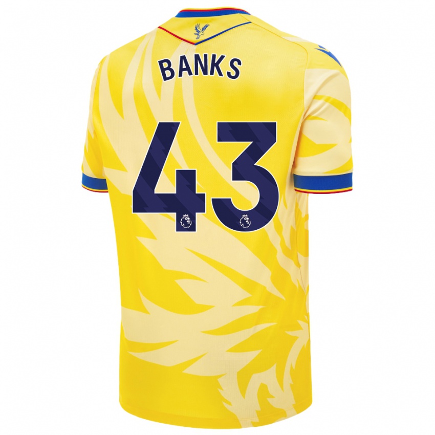 Kinderen Scott Banks #43 Geel Uitshirt Uittenue 2024/25 T-Shirt