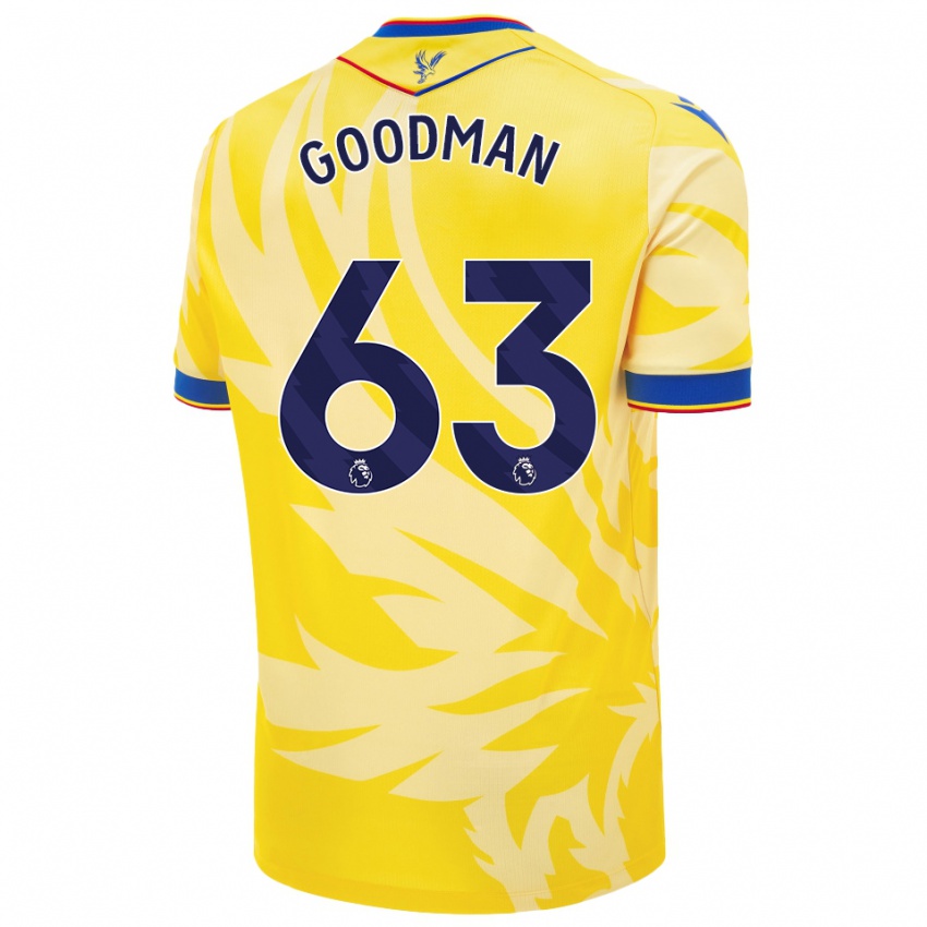 Kinderen Owen Goodman #63 Geel Uitshirt Uittenue 2024/25 T-Shirt