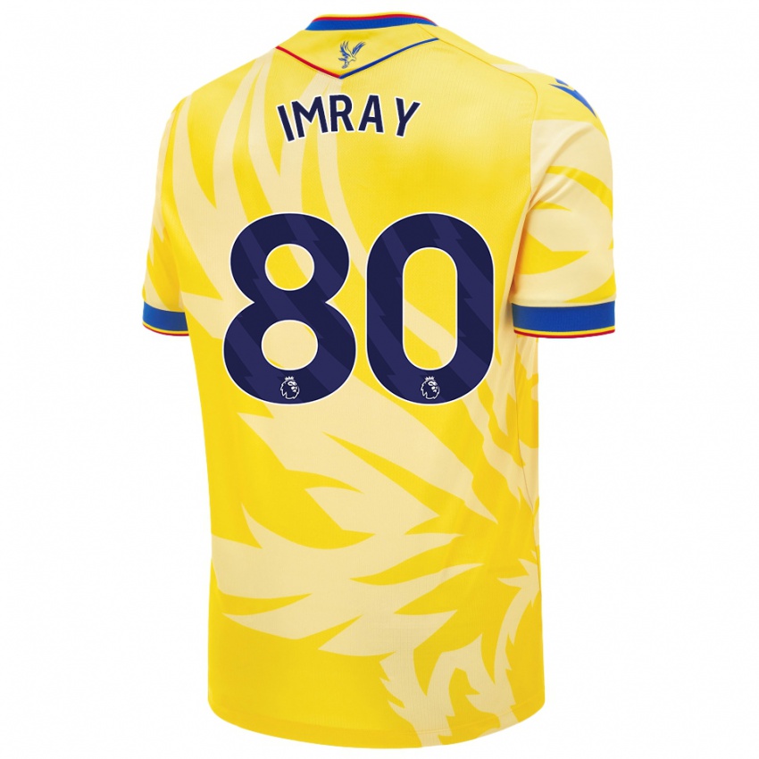 Kinderen Danny Imray #80 Geel Uitshirt Uittenue 2024/25 T-Shirt