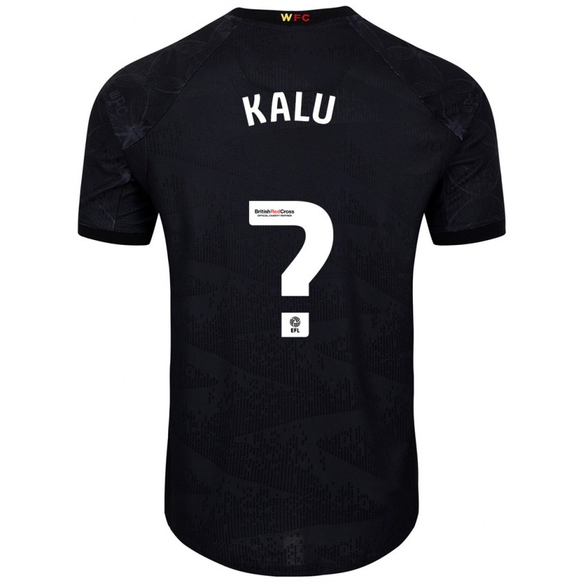 Kinderen Samuel Kalu #0 Zwart Wit Uitshirt Uittenue 2024/25 T-Shirt