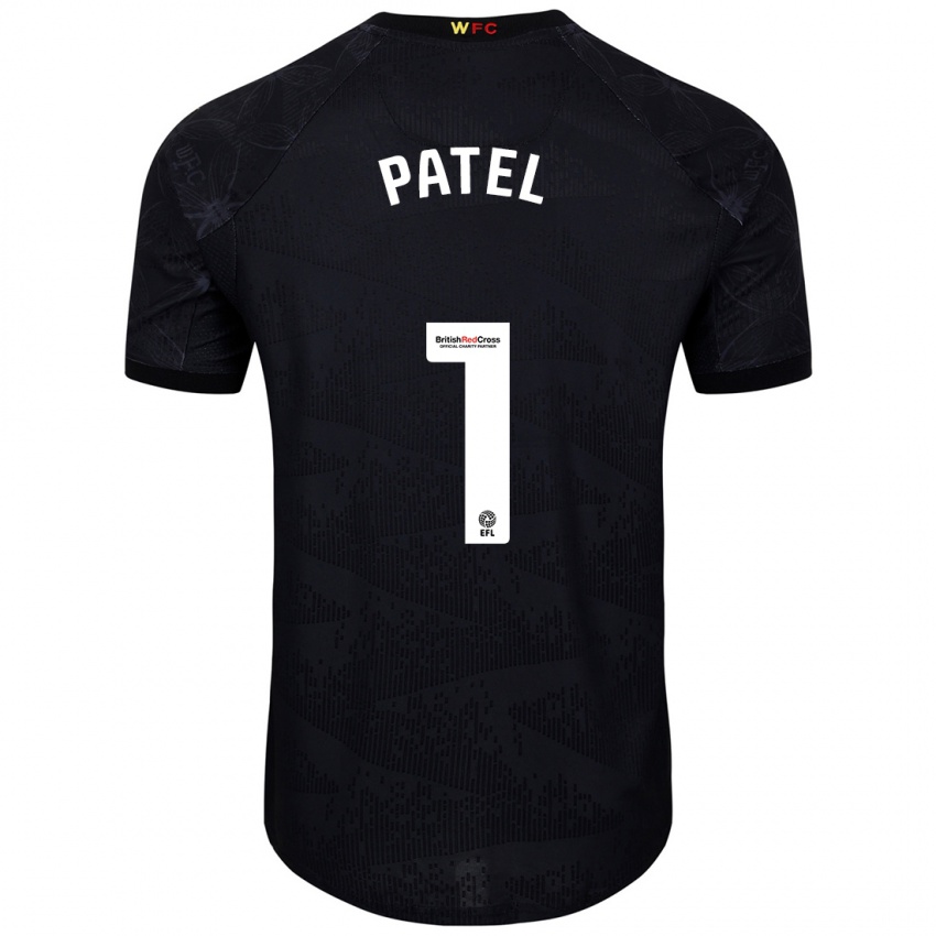 Kinderen Safia Middleton-Patel #1 Zwart Wit Uitshirt Uittenue 2024/25 T-Shirt