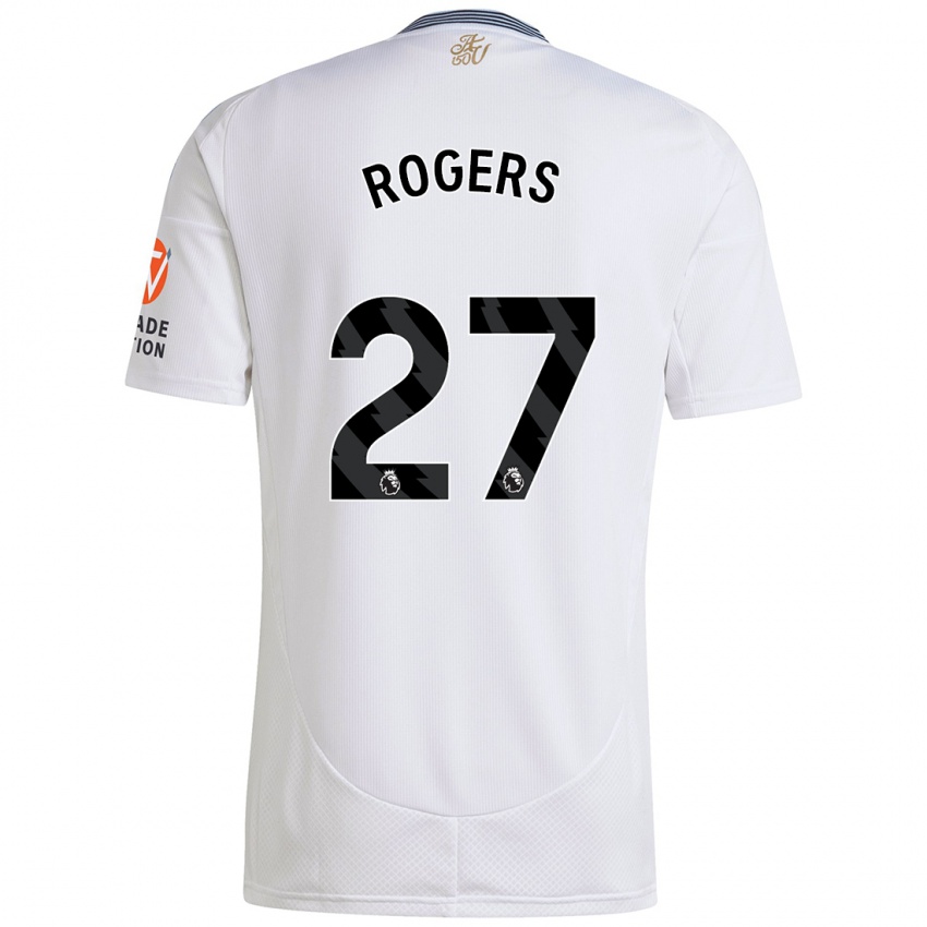 Kinderen Morgan Rogers #27 Wit Uitshirt Uittenue 2024/25 T-Shirt