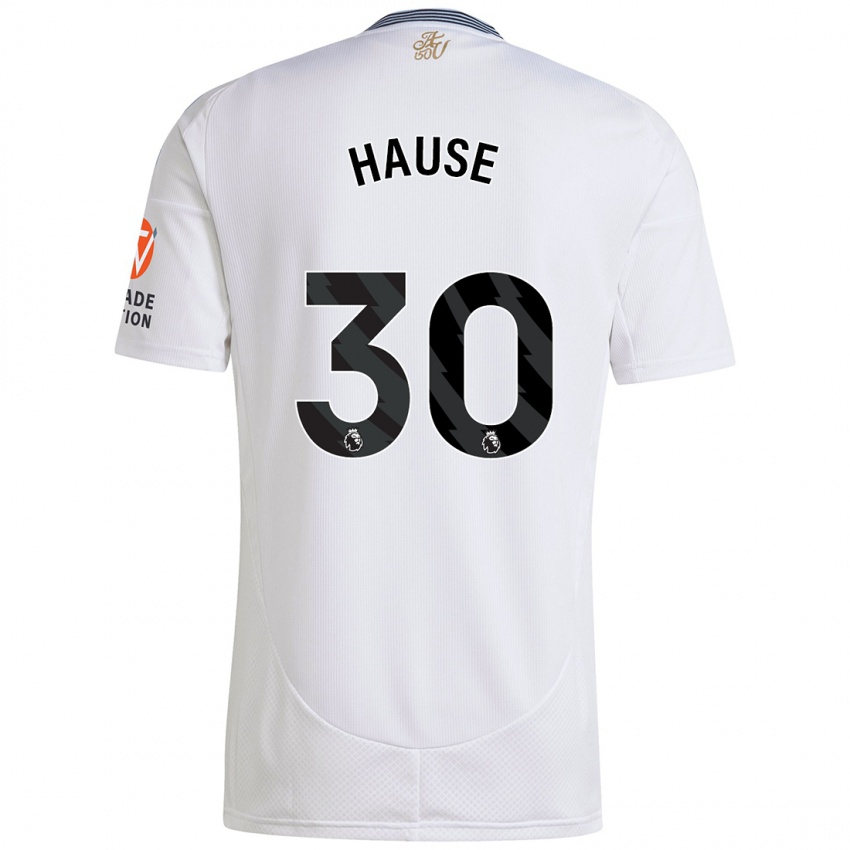 Kinderen Kortney Hause #30 Wit Uitshirt Uittenue 2024/25 T-Shirt