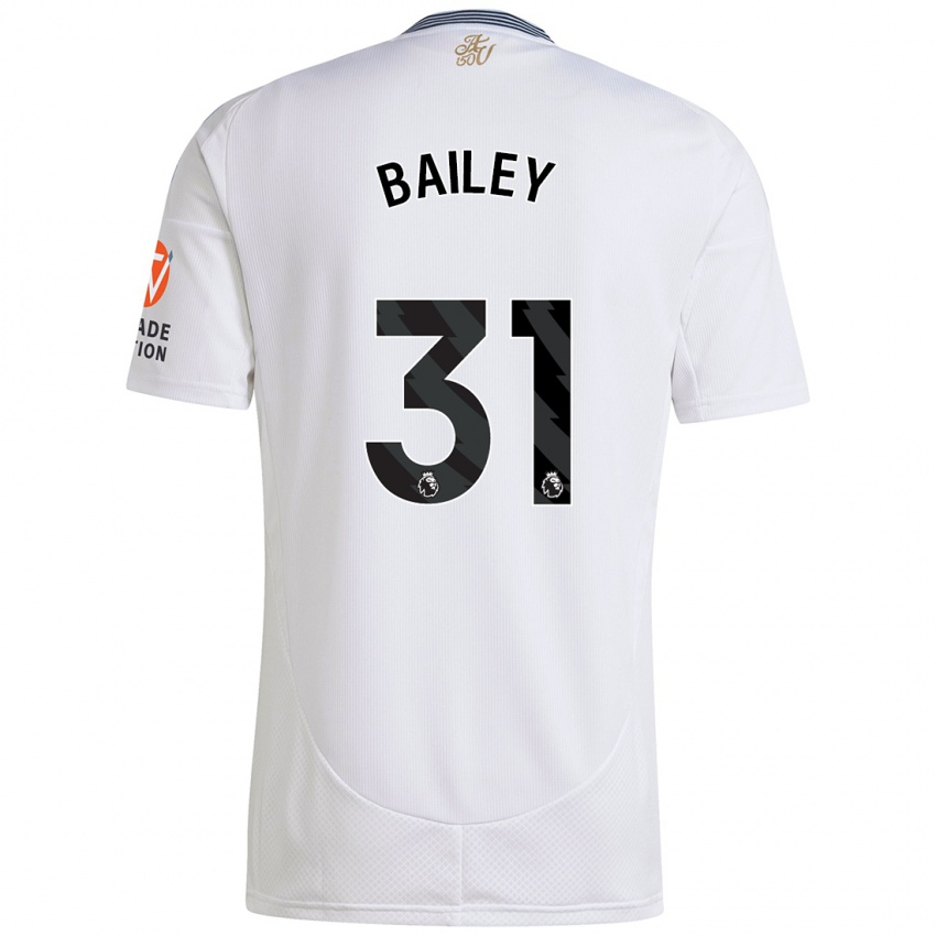 Kinderen Leon Bailey #31 Wit Uitshirt Uittenue 2024/25 T-Shirt