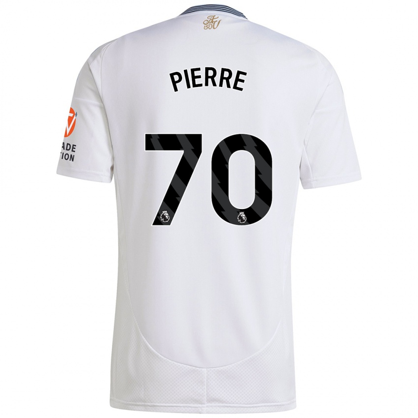 Kinderen Kyrie Pierre #70 Wit Uitshirt Uittenue 2024/25 T-Shirt