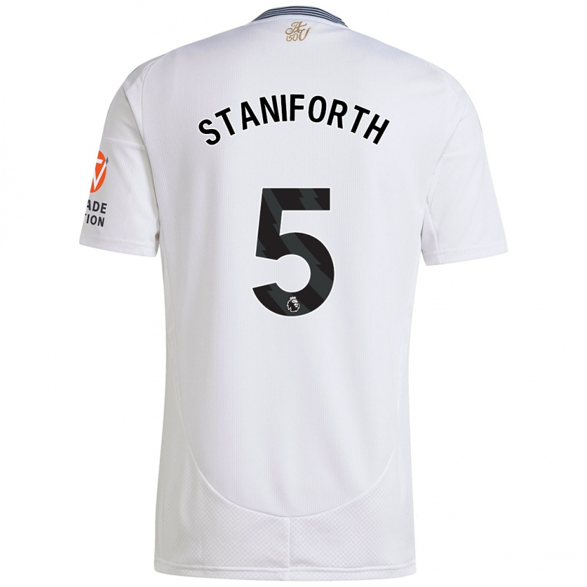 Kinderen Lucy Staniforth #5 Wit Uitshirt Uittenue 2024/25 T-Shirt