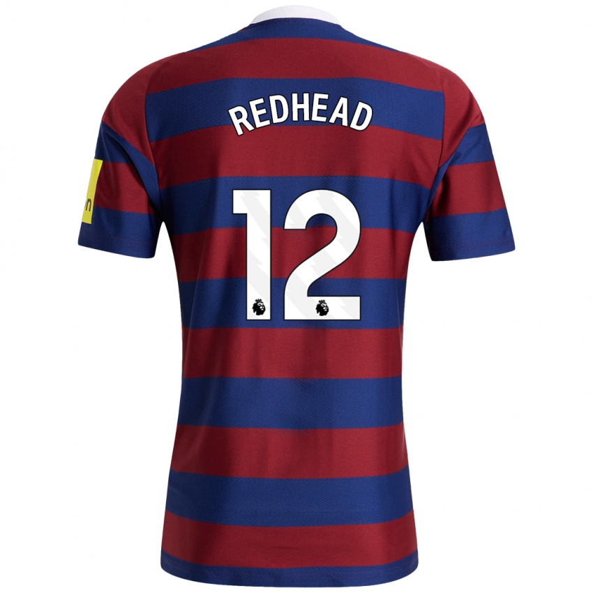 Kinderen Cara Milne-Redhead #12 Bordeauxrood Marineblauw Uitshirt Uittenue 2024/25 T-Shirt